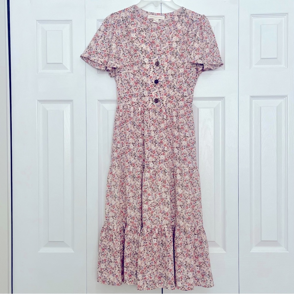 Monteau Floral Pink Dress 🌸